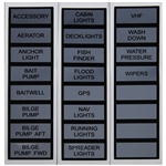 Switch Panel Label Kit