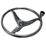 Steering Wheel W/Knob 13 - 5/8 SS