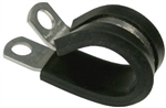 3/8in S/S Rubber Insulated Clamp