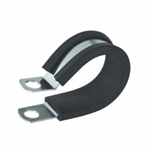 3/4in S/S Rubber Insulated Clamp