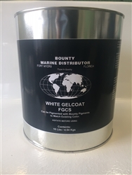 Gel Coat, White Gal. (NO wax)