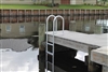 Ladder 5 Step Dock Fixed, Alum