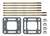 Mercruiser Exhaust Elbow Mounting Kit