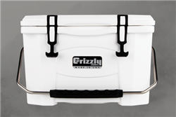 Grizzly 20 White Cooler