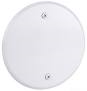 Cover Plate Round 5 Inch WHT