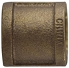 Coupling Pipe 1-1/4in Bronze