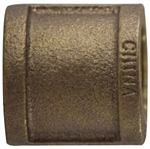 Coupling Pipe 1-1/4in Bronze