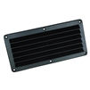 ABS Louvered Vent Blk..4 7/8 X 5