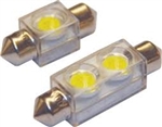Bulb LED Festoon 1-1/4in Wht