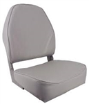 Seat, Gray High Back Econo Foldi