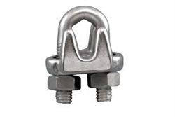 Wire Rope Clip 1/4in SS
