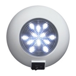Surface Mount LED Accent Dome Light (12 White LEDs)