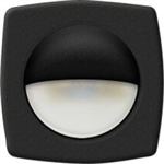 Recessed Companion Way LED Light (Black Cover/White LED)