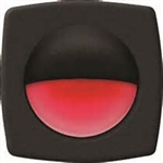 Recessed Companion Way LED Light (Black Cover/Red LED)